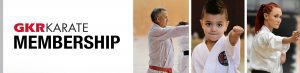 GKR Karate Membership Banner