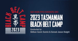 2023 Tasmanian black belt camp